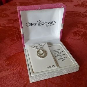 NWT Silver Expressions by LA Rocks Necklace